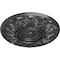 Ekena Millwork Whitman Ceiling Medallion (For Canopies up to 3 3/4"), Hand-Painted Pewter, 13"OD x 1 3/8"P CM13WHPES - alternate 4
